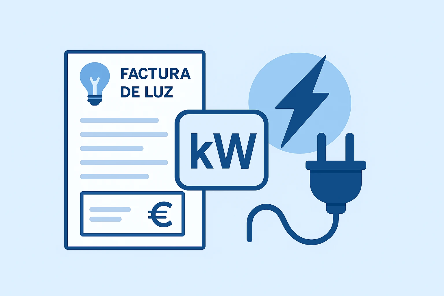 ¿Qué es la potencia en la factura de la luz?
