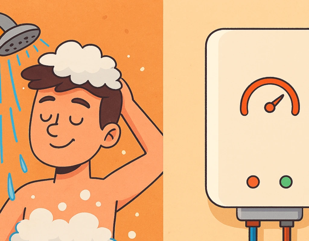 Calentador eléctrico: ¿Cuánto cuesta una ducha de agua caliente en verano?