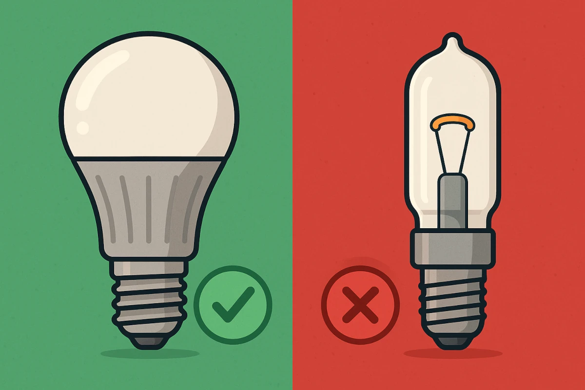 Bombillas LED vs. Halógenas: ¿Vale la pena el cambio? ¿Cuánto tiempo se tarda en amortizar la inversión?
