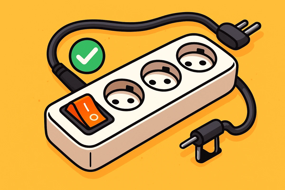 Los expertos en consumo coinciden: Tu mejor amiga para ahorrar en la factura de la luz es una regleta con interruptor